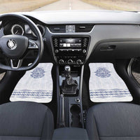 Queen Salote College 100 Years Anniversary Personalized Car Mats Tonga QSC White - Polynesian Pride
