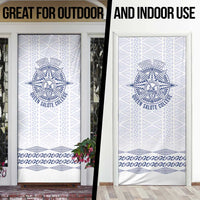 Queen Salote College 100 Years Anniversary Personalized Door Cover Tonga QSC White - Polynesian Pride
