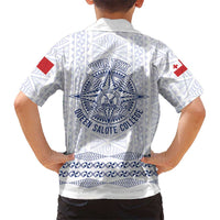 Queen Salote College 100 Years Anniversary Personalized Hawaiian Shirt Tonga QSC White LT7 - Polynesian Pride