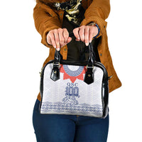 Queen Salote College 100 Years Anniversary Shoulder Handbag Tonga QSC White LT7 One Size White - Polynesian Pride