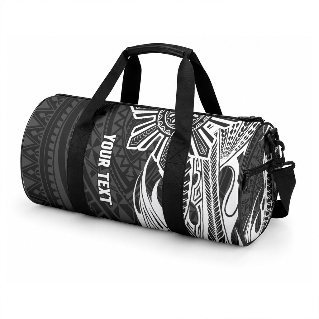 Personalised Philippines Duffle Bag Tribal Sun