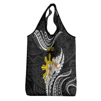 Personalised Philippines Tribal Grocery Bag Mix Plumeria LT7 - Polynesian Pride