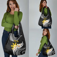 Personalised Philippines Tribal Grocery Bag Mix Plumeria LT7 - Polynesian Pride