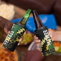 Hawaii Aloha Kakau 4 in 1 Can Cooler Tumbler Puakenikeni and Maile Lei Twist LT7 - Polynesian Pride