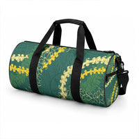 Hawaii Puakenikeni - Maile Lei Duffle Bag Sage Green