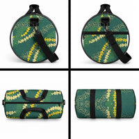 Hawaii Puakenikeni - Maile Lei Duffle Bag Sage Green