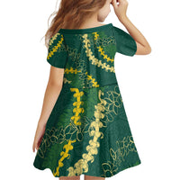 Hawaii Puakenikeni - Maile Lei Family Matching Puletasi and Hawaiian Shirt Sage Green LT7 - Polynesian Pride