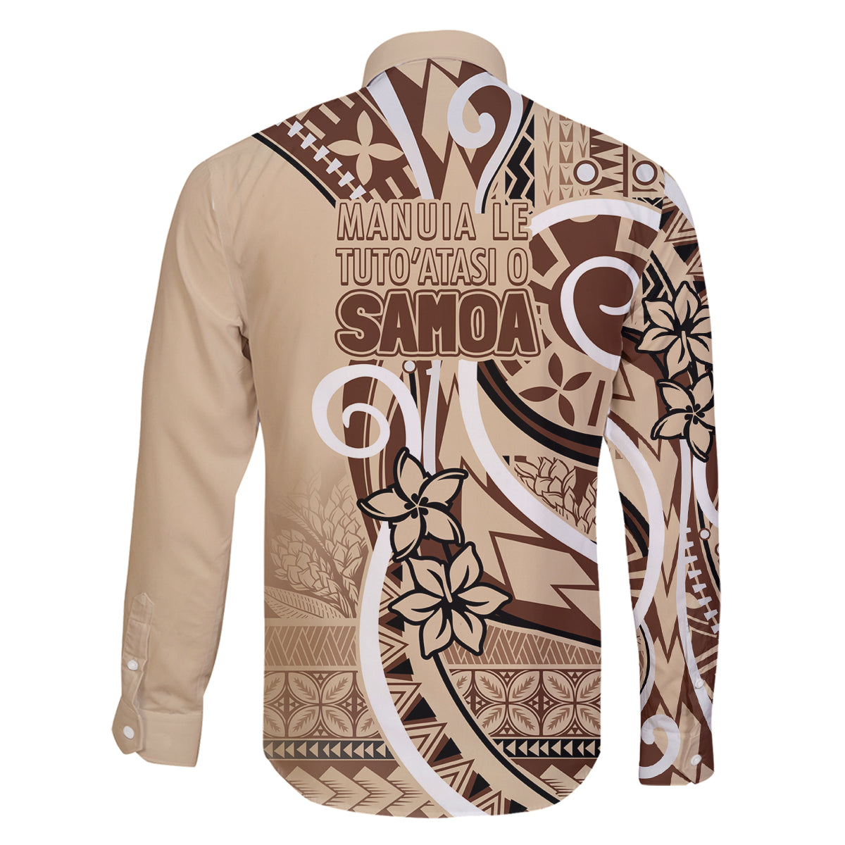 Samoa Siapo Classic Motif Family Matching Puletasi and Hawaiian Shirt Manuia le tutoatasi o Samoa Independence LT7 - Polynesian Pride