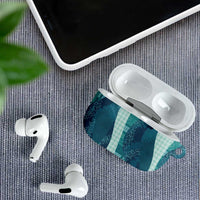 Polynesian Tribal Pattern Patchwork Picturesque AirPods Case Oceanic