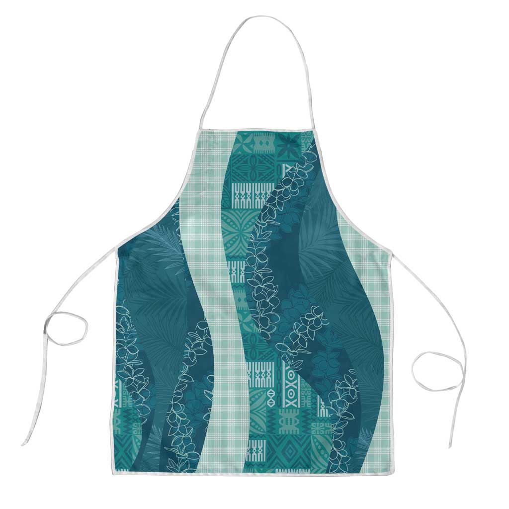 Polynesian Tribal Pattern Patchwork Picturesque Apron Oceanic