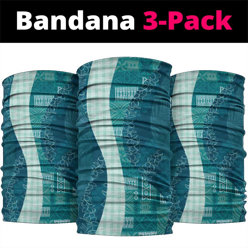 Polynesian Tribal Pattern Patchwork Picturesque Neck Gaiter Oceanic