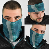 Polynesian Tribal Pattern Patchwork Picturesque Neck Gaiter Oceanic