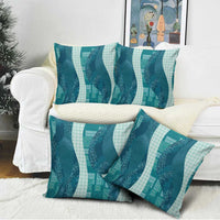 Polynesian Tribal Pattern Patchwork Picturesque Pillow Cover Oceanic