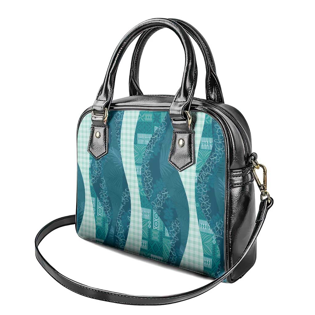 Polynesian Tribal Pattern Patchwork Picturesque Shoulder Handbag Oceanic
