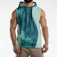 Polynesian Tribal Pattern Patchwork Picturesque Sleeveless Hoodie Oceanic LT7 - Polynesian Pride