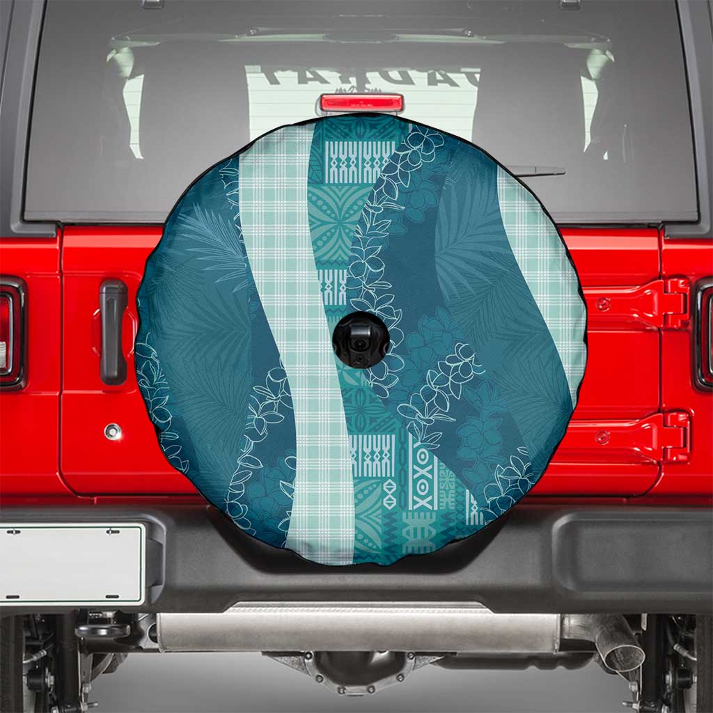 Polynesian Tribal Pattern Patchwork Picturesque Spare Tire Cover Oceanic