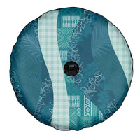 Polynesian Tribal Pattern Patchwork Picturesque Spare Tire Cover Oceanic