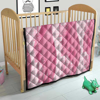 Polynesian Tribal Pattern Patchwork Picturesque Quilt Rose Pink