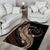Personalized Solomon Islands Crocodile Area Rug Hapi Isles - Independence Anniversary