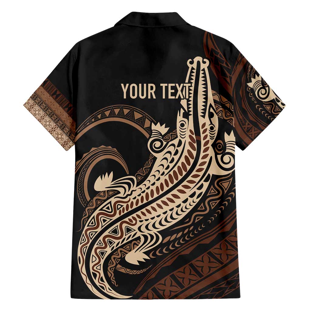 Personalized Solomon Islands Crocodile Family Matching Long Sleeve Bodycon Dress and Hawaiian Shirt Hapi Isles - Independence Anniversary LT7 - Polynesian Pride