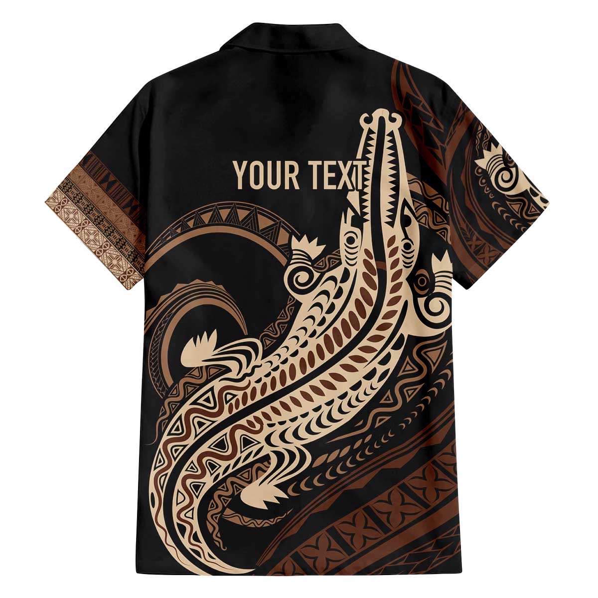 Personalized Solomon Islands Crocodile Family Matching Off The Shoulder Long Sleeve Dress and Hawaiian Shirt Hapi Isles - Independence Anniversary LT7 - Polynesian Pride