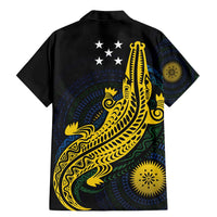 Personalized Solomon Islands Independence Anniversary Family Matching Mermaid Dress and Hawaiian Shirt Crocodile Mix Tapa LT7 - Polynesian Pride