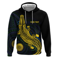 Personalized Solomon Islands Independence Anniversary Zip Hoodie Crocodile Mix Tapa LT7 Pullover Hoodie Colorful - Polynesian Pride