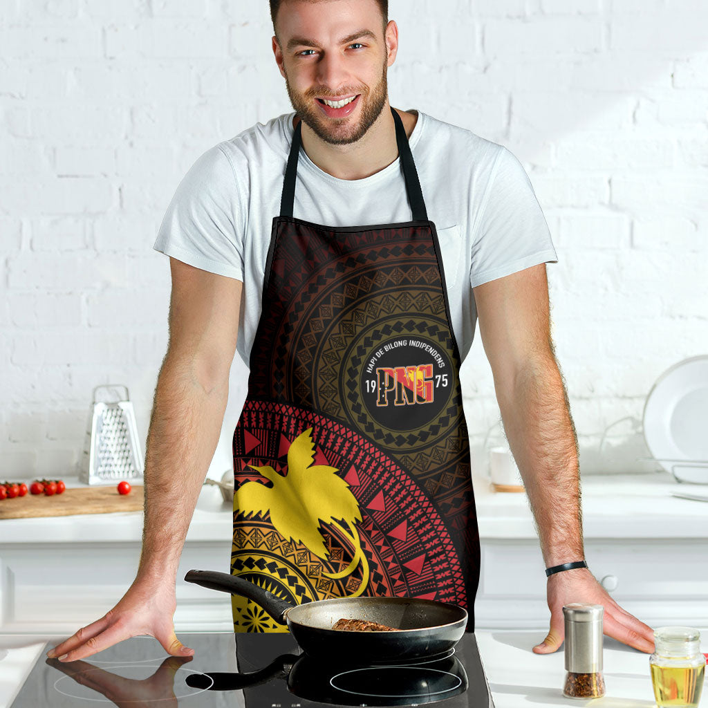 Papua New Guinea Independence Apron Tapa Circle