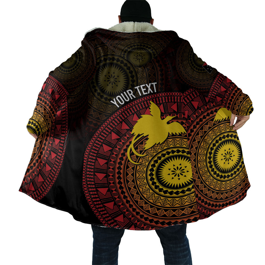 Papua New Guinea Independence Personalized Cloak Tapa Circle