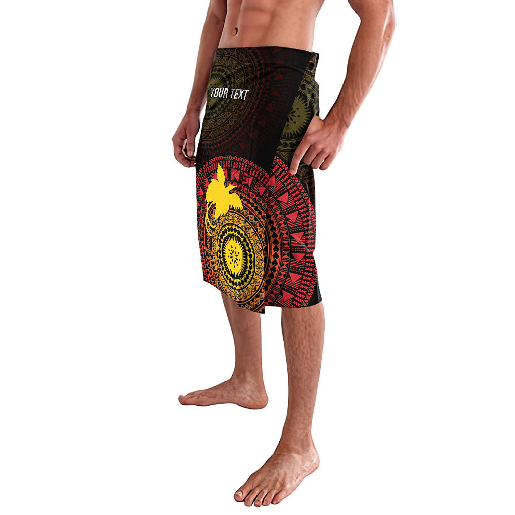 Papua New Guinea Independence Personalized Lavalava Tapa Circle