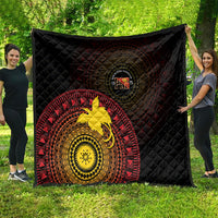 Papua New Guinea Independence Quilt Tapa Circle