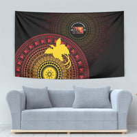 Papua New Guinea Independence Tapestry Tapa Circle