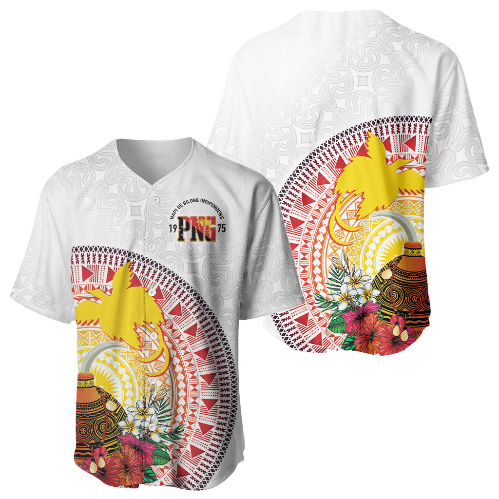 Hapi De Bilong Indipendens Papua New Guinea Baseball Jersey PNG Lime Pot