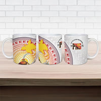 Hapi De Bilong Indipendens Papua New Guinea Ceramic Mug PNG Lime Pot