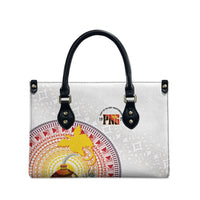 Hapi De Bilong Indipendens Papua New Guinea Leather Bag PNG Lime Pot