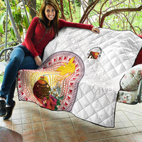 Hapi De Bilong Indipendens Papua New Guinea Quilt PNG Lime Pot