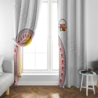 Hapi De Bilong Indipendens Papua New Guinea Window Curtain PNG Lime Pot