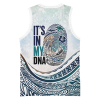 Pasifika It's In My DNA Basketball Jersey Islands Pride LT7 - Polynesian Pride