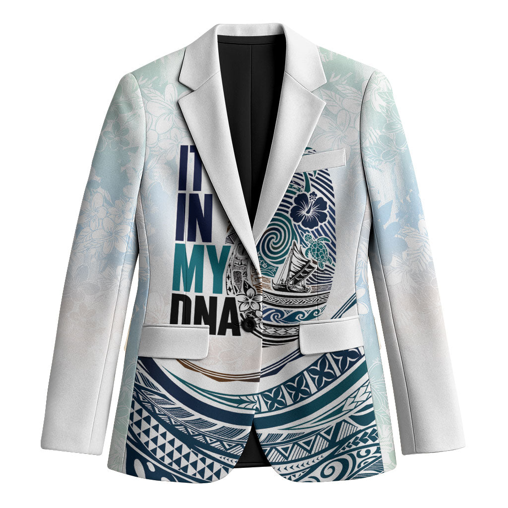Pasifika It's In My DNA Blazer Islands Pride LT7 Unisex White - Polynesian Pride