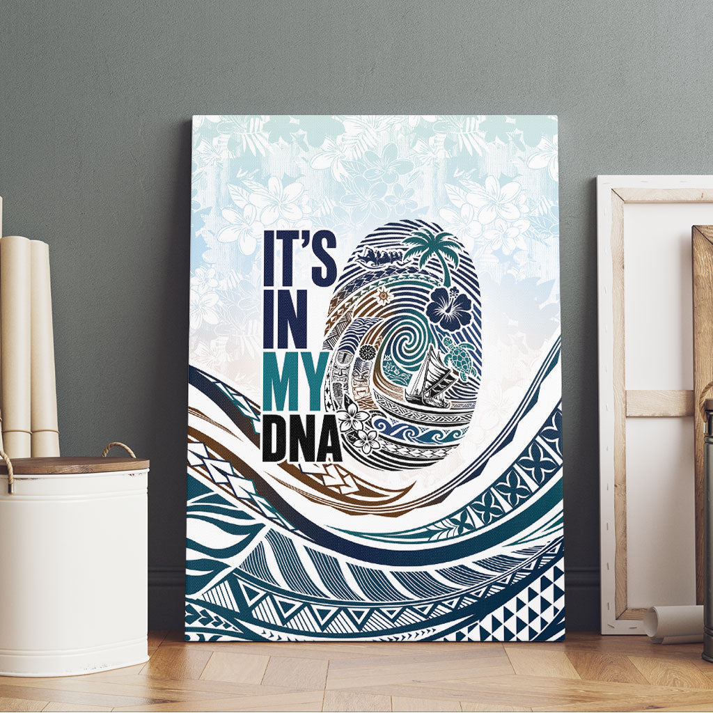 Pasifika It's In My DNA Canvas Wall Art Islands Pride LT7 - Polynesian Pride
