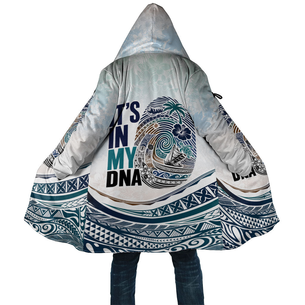 Pasifika It's In My DNA Cloak Islands Pride LT7 Unisex White - Polynesian Pride