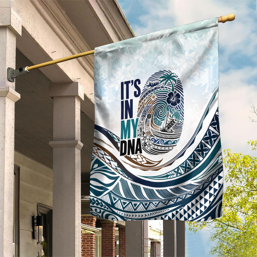 Pasifika It's In My DNA Garden Flag Islands Pride LT7 House Flag White - Polynesian Pride