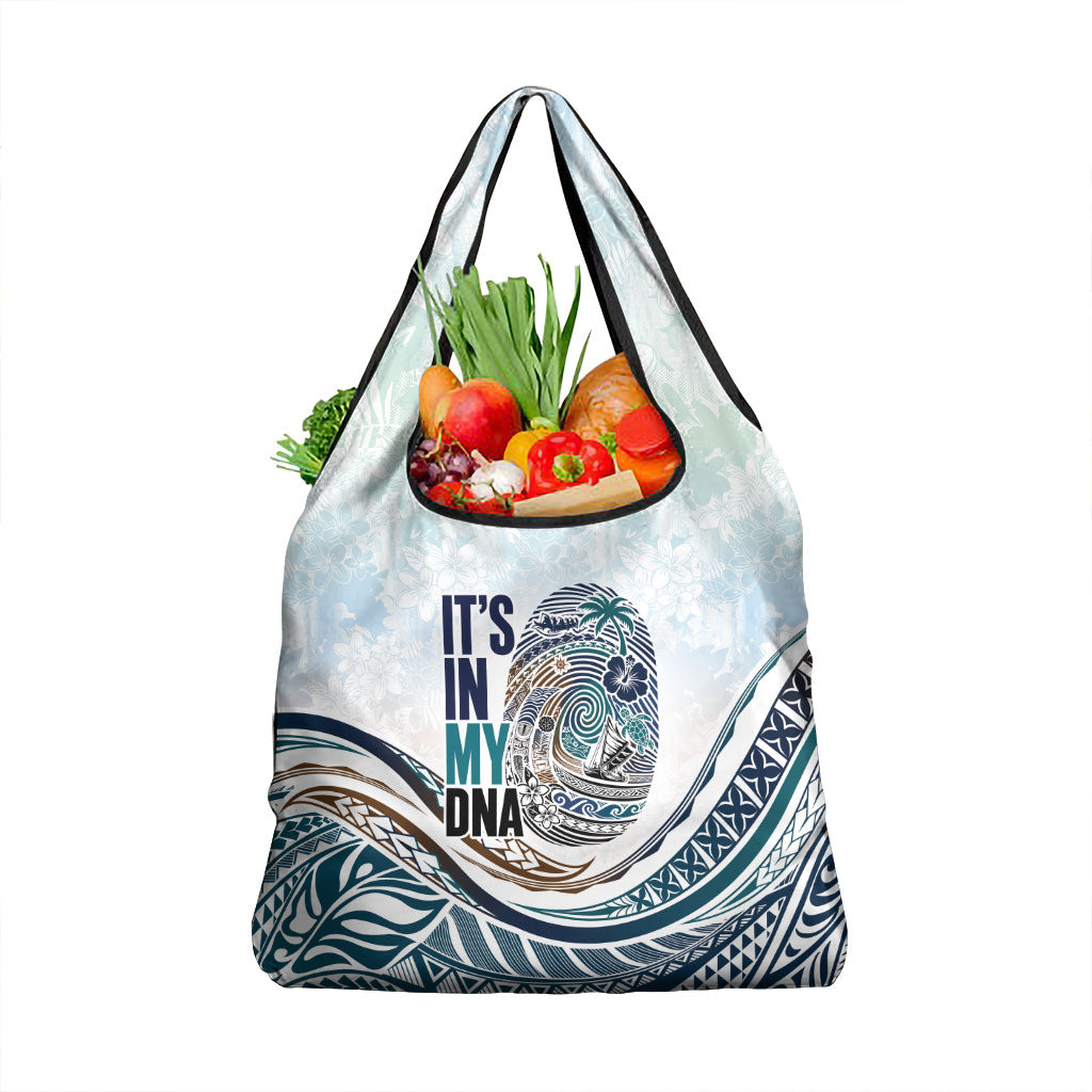 Pasifika It's In My DNA Grocery Bag Islands Pride LT7 1-pack One Size White - Polynesian Pride