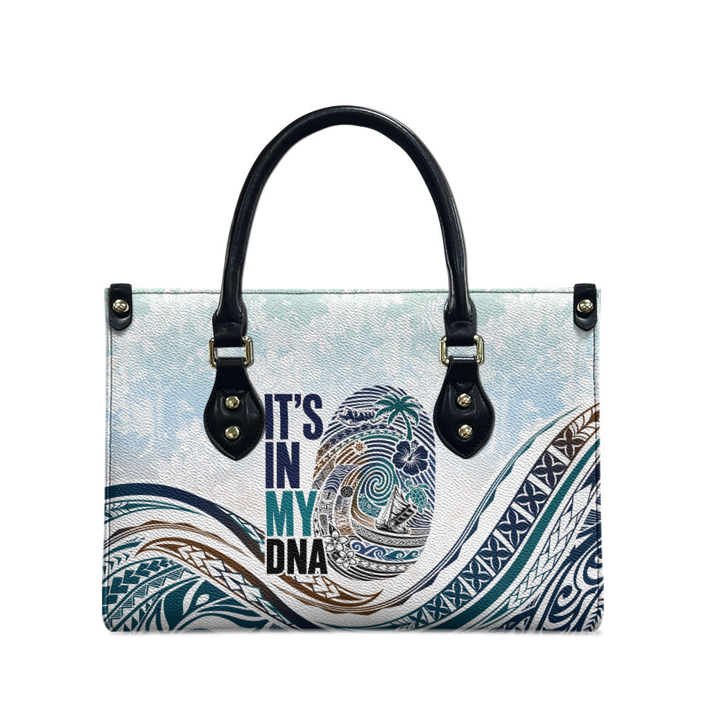 Pasifika It's In My DNA Leather Bag Islands Pride LT7 - Polynesian Pride