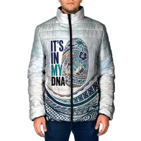 Pasifika It's In My DNA Padded Jacket Islands Pride LT7 Men White - Polynesian Pride