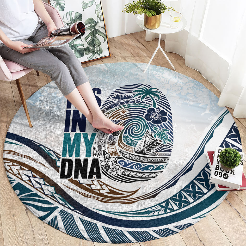 Pasifika It's In My DNA Round Carpet Islands Pride LT7 - Polynesian Pride
