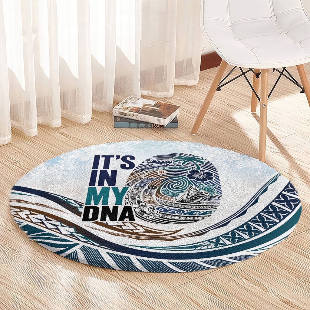 Pasifika It's In My DNA Round Carpet Islands Pride LT7 - Polynesian Pride
