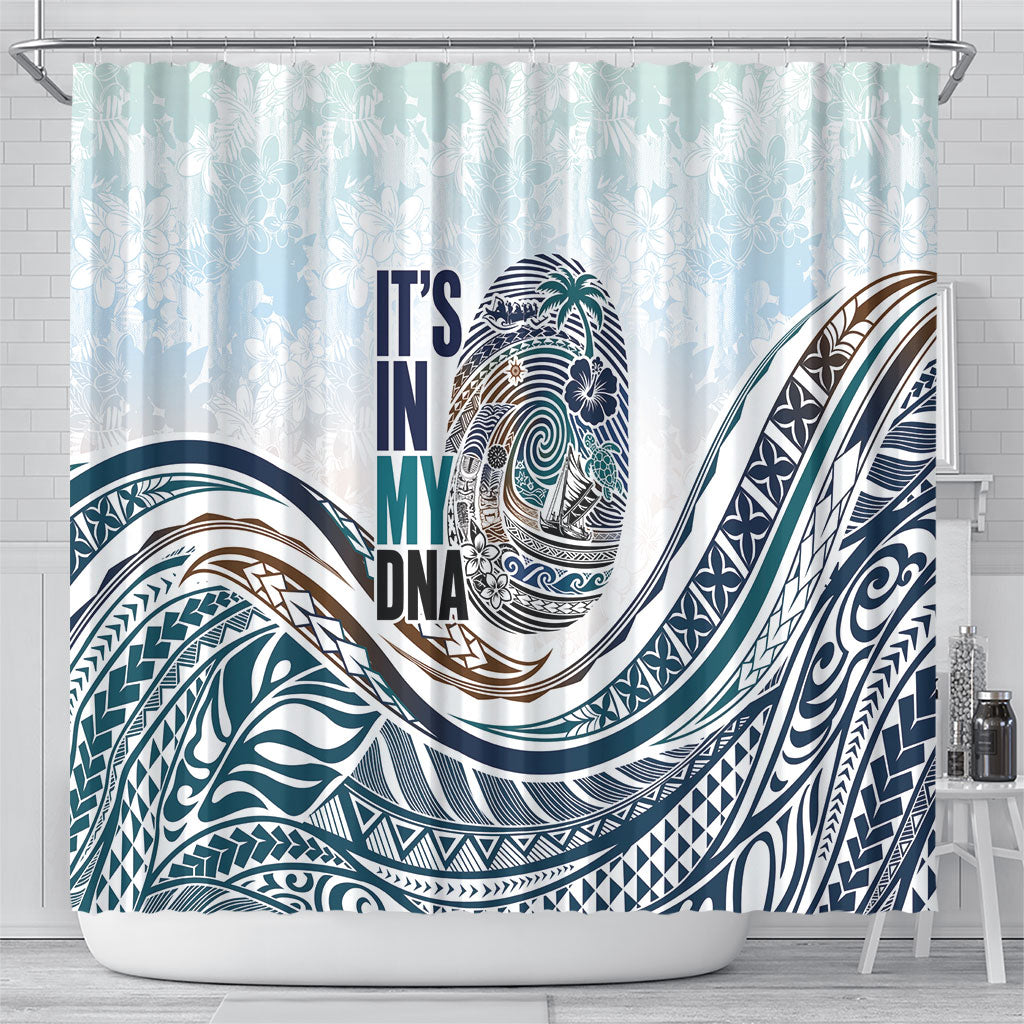 Pasifika It's In My DNA Shower Curtain Islands Pride LT7 - Polynesian Pride