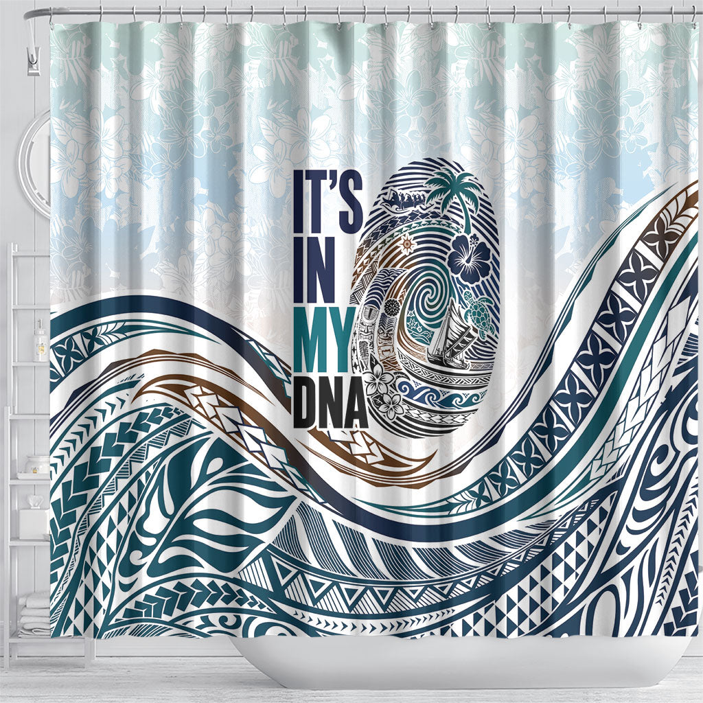 Pasifika It's In My DNA Shower Curtain Islands Pride LT7 - Polynesian Pride