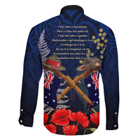 Anzac Day Aussie Mix Maori In Memories Family Matching Tank Maxi Dress and Hawaiian Shirt LT7 - Polynesian Pride